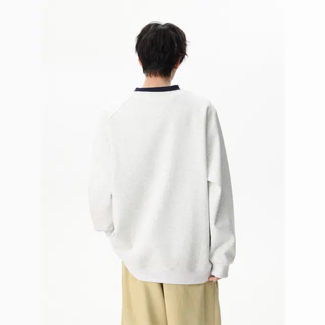 巴塞罗那足球俱乐部 美式复古潮流高街时尚通勤日常撞色拼接百搭宽松高级感无性别主义设计感开学季休闲圆领套头长袖学院风卫衣 男女同款