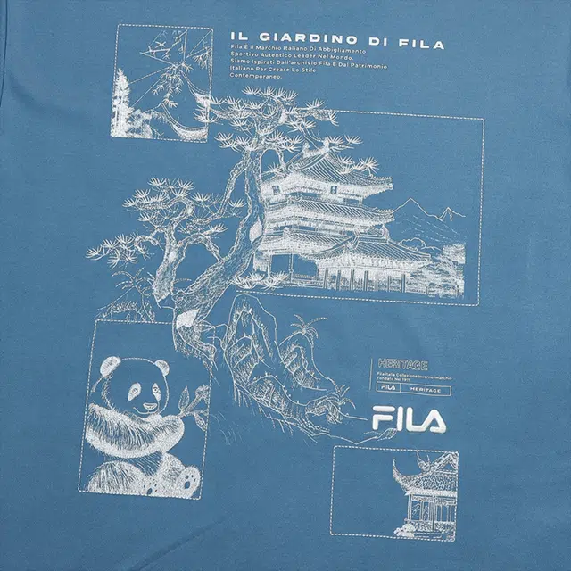 FILA HERITAGE logo T