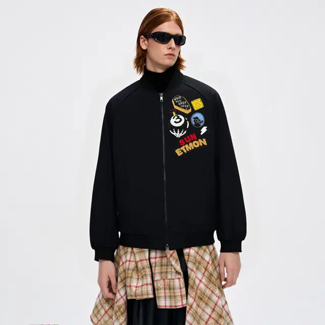 SUNSETMONENT Cleanfit Bomber Jacket