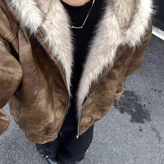 地界二 美式感宽松舒适大码防风防寒慵懒风日常简约百搭棉服 男女同款