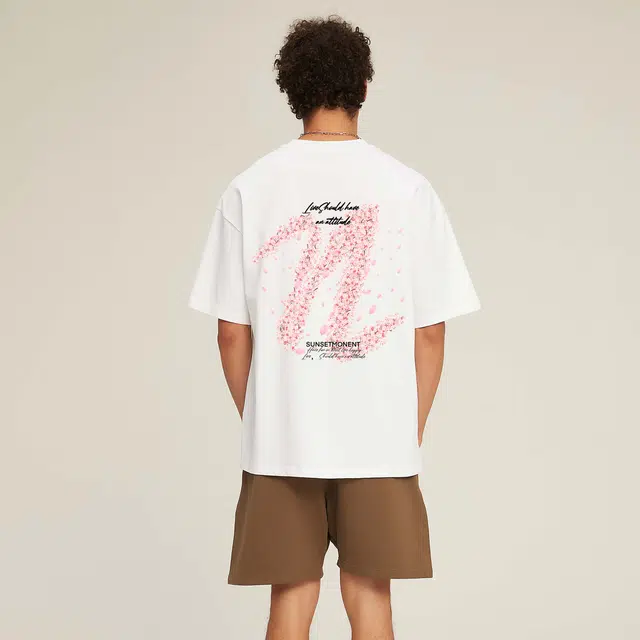 SUNSETMONENT N Logo Basketball Tee