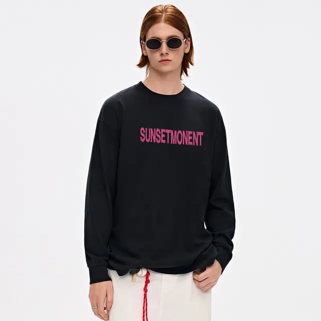 SUNSETMONENT 360 Heavyweight Vintage Logo Sweatshirt