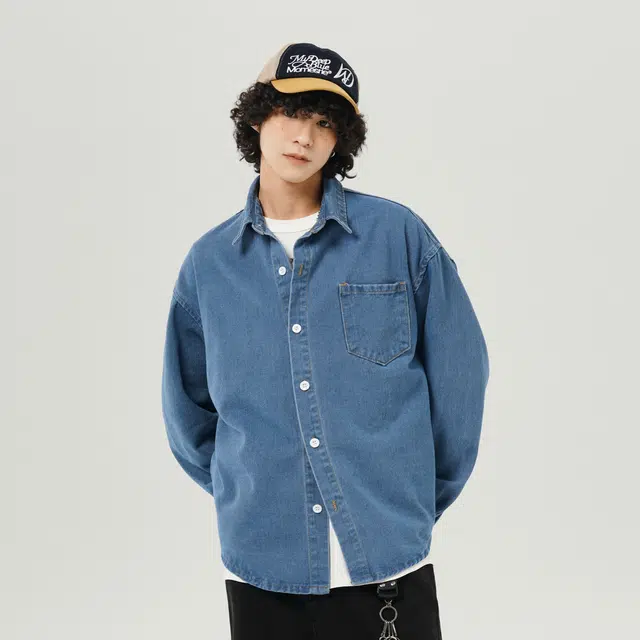 COMOWA Denim Shirt Jacket