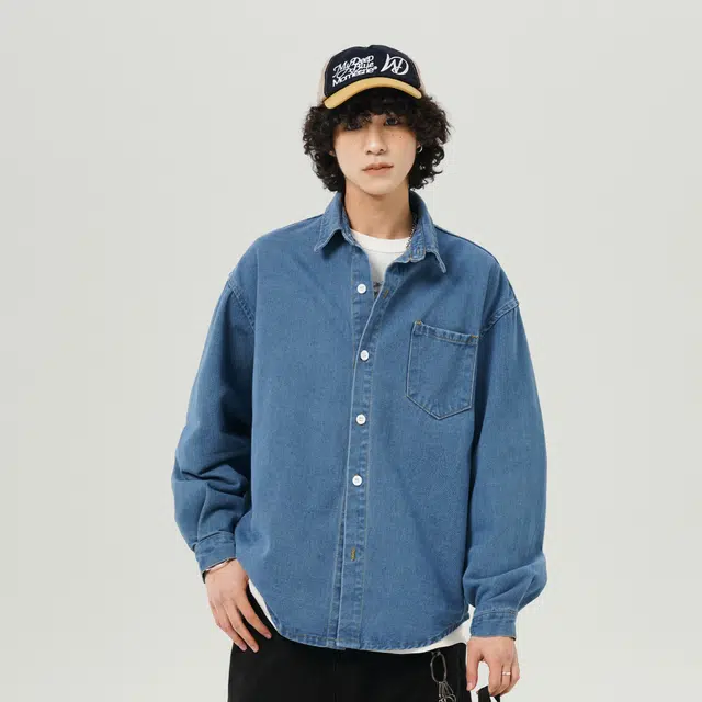 COMOWA Denim Shirt Jacket