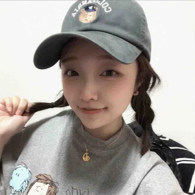 雅鹿优选 美式水洗牛仔复古字母刺绣卡通小熊简约百搭 棉 鸭舌帽 男女同款情侣款