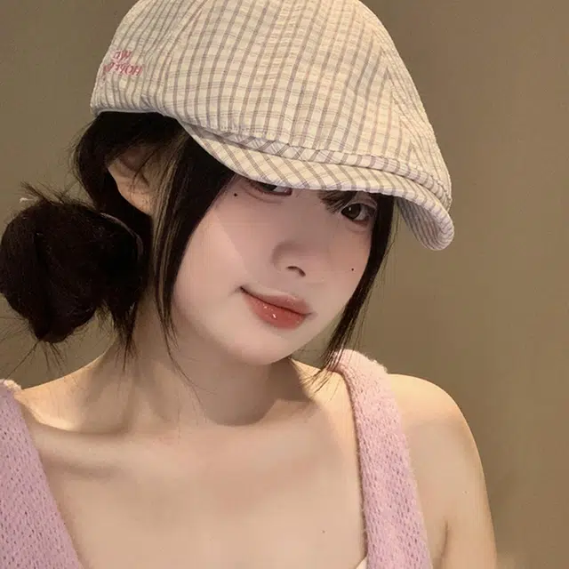 雅鹿优选 日系街拍文艺百搭出游时尚百搭显脸小 棉 贝雷帽 女款