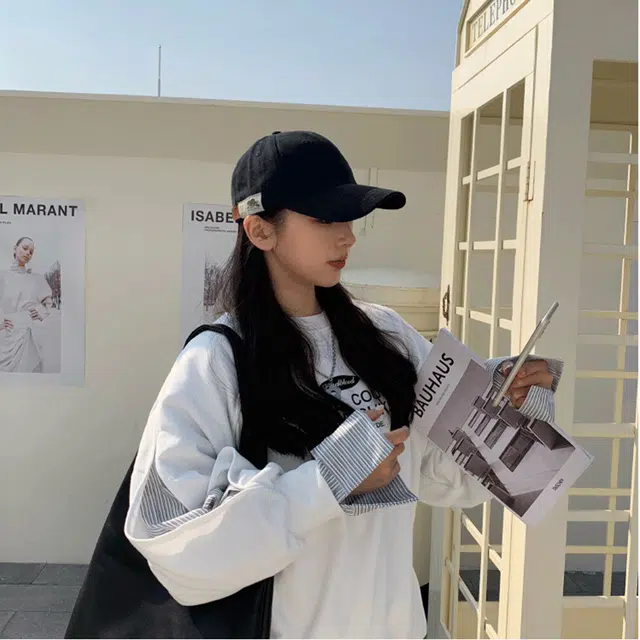 雅鹿优选 韩系简约初色轻奢感户外高街休闲逛街防晒 棉 鸭舌帽 男女同款情侣款
