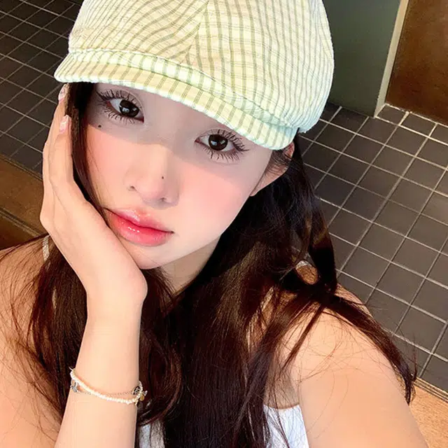 雅鹿优选 日系街拍文艺百搭出游时尚百搭显脸小 棉 贝雷帽 女款