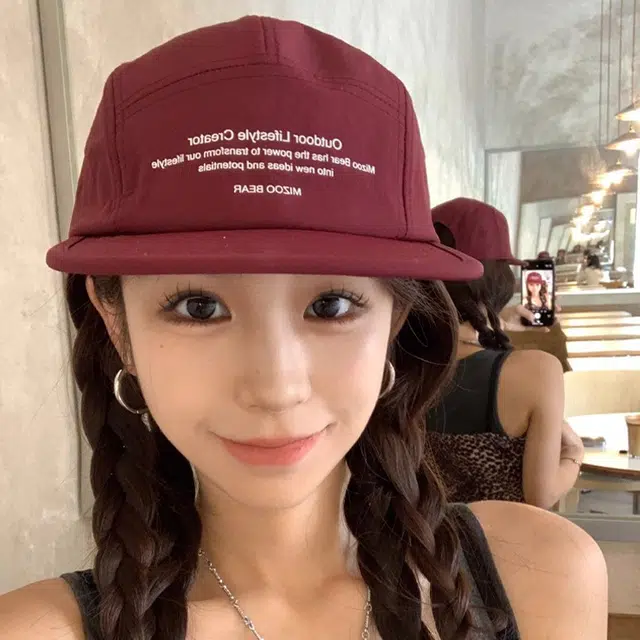 雅鹿优选 速干五片平檐户外出行小众运动透气薄款遮阳大头围显脸小 聚酯纤维 棒球帽 男女同款情侣款