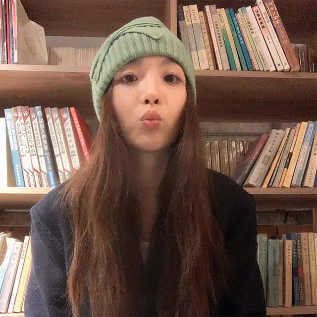 【甜妹必备】 雅鹿优选 怒气小狗耳朵毛绒贝雷帽女生秋冬季可爱八角帽加绒加厚保暖鸭舌帽 涤纶 绒线帽 女款