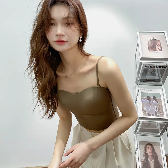 多情猫 可外穿内搭美背吊带背心立体聚拢防下垂修身文胸 女款