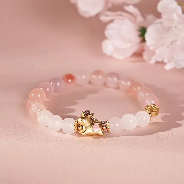 大英博物馆 东方梦境系列 国风 新中式 百搭 高颜值 马上暴富盐源#好运 玛瑙 手串 女款