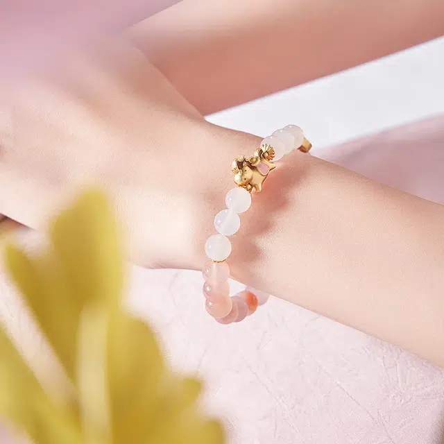 大英博物馆 东方梦境系列 国风 新中式 百搭 高颜值 马上暴富盐源#好运 玛瑙 手串 女款