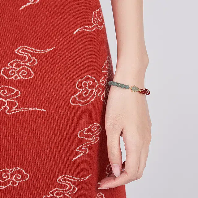 大英博物馆 东方梦境系列 翡翠葫芦红玛瑙 国风 新中式#好运天然 玛瑙 手串 女款