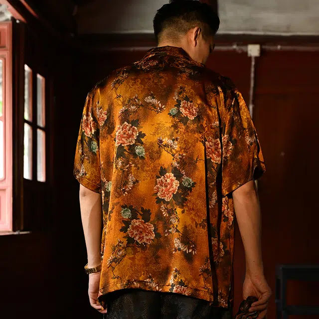 Sanshengliubu Huabu Short Sleeve Shirt