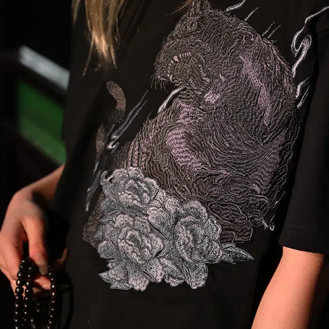 Sanshengliubu White Tiger T-Shirt