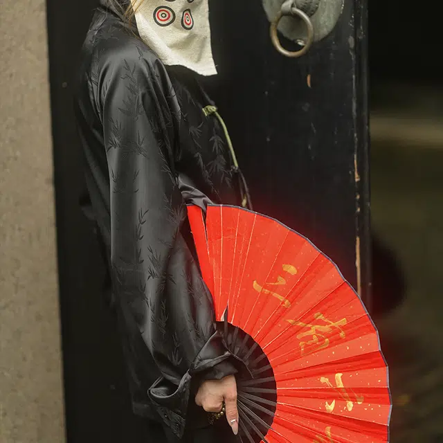 三省六部 【将五进一·长袖】中国风春秋竹叶提花长袖盘扣衬衫 男女同款