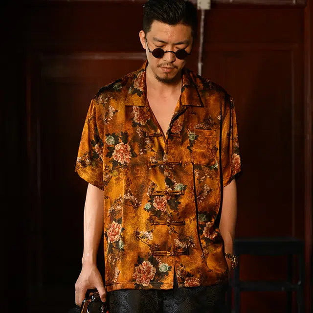 Sanshengliubu Huabu Short Sleeve Shirt