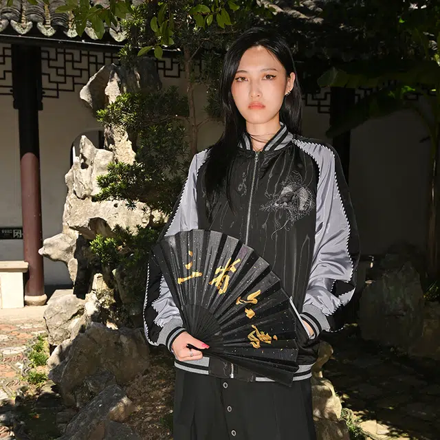 Sanshengliubu Bomber Jacket
