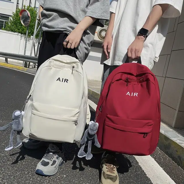 八小万 简约高级百搭轻便 尼龙 双肩包 常规 男女同款情侣款 多色