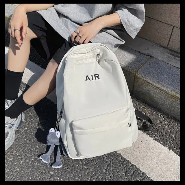 八小万 简约高级百搭轻便 尼龙 双肩包 常规 男女同款情侣款 多色