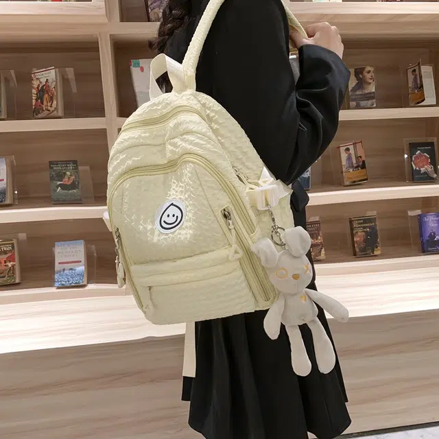 辛巴赫 学院风潮流时尚高颜值 尼龙 书包背包双肩包 女款 多色