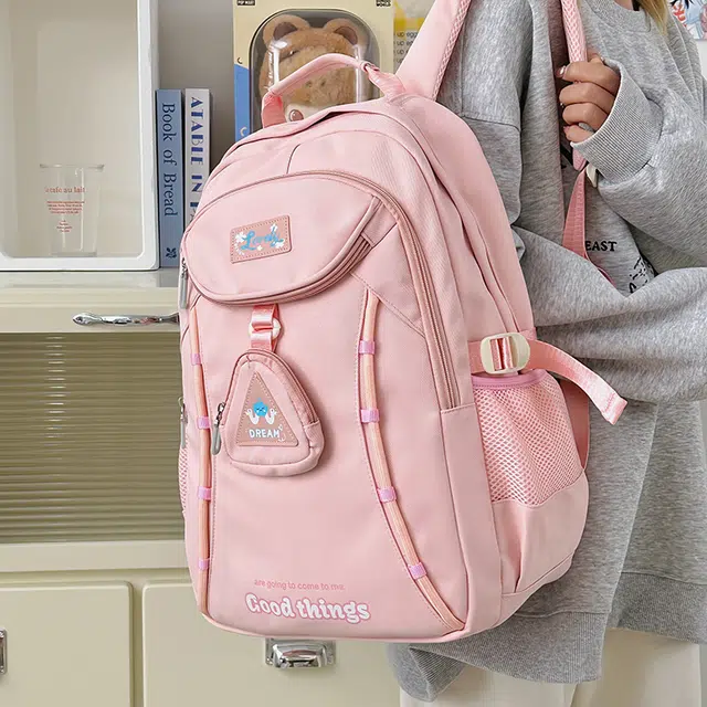 辛巴赫 学院风小清新小众设计轻便 尼龙 双肩包 女款 多色