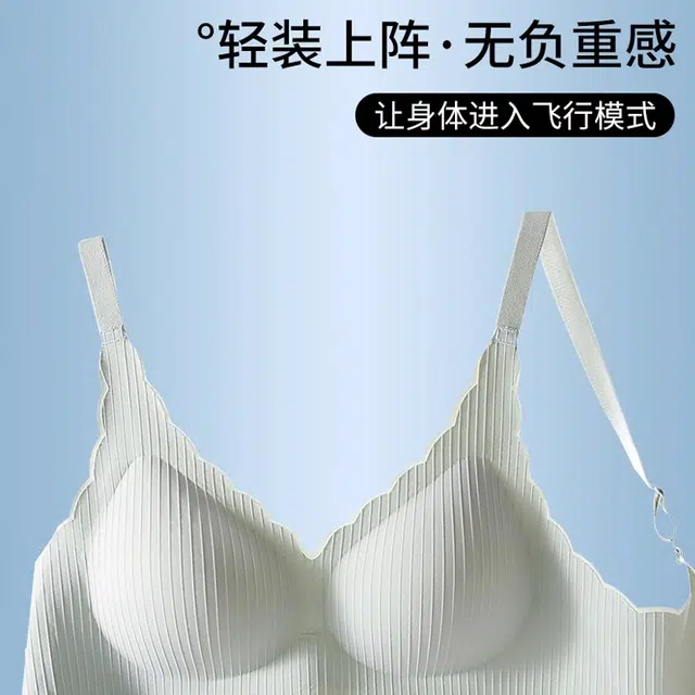 艾诗塔 无痕内衣小胸聚拢薄款夏季防下垂收副乳固定杯无钢圈美背文胸 女款