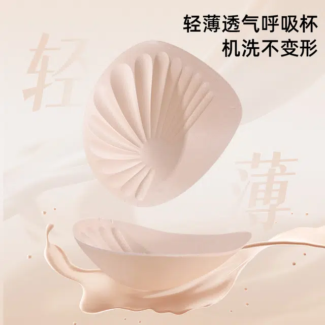 艾诗塔 超薄内衣夏薄款聚拢防下垂收副乳胸罩无痕冰丝无钢圈美背文胸 女款