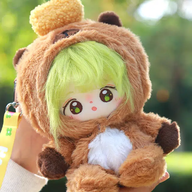 歪瓜出品 少年的猫 卡皮巴拉 棉花娃娃连体衣服爬爬服可做外出娃包 玩偶周边