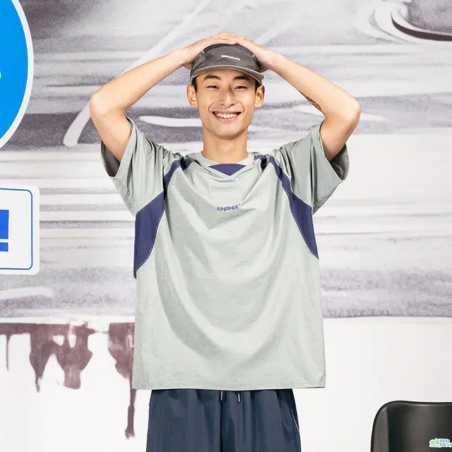 ben.panda Contrast Mesh T-Shirt