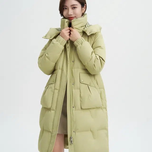 雅鹿 保暖抗寒时尚极简纯色舒适极寒户外羽绒服 女款
