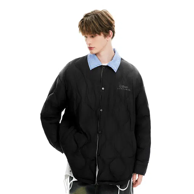 The Simpsons College Stripe Down Jacket