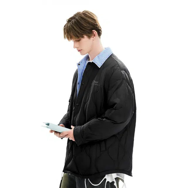 The Simpsons College Stripe Down Jacket