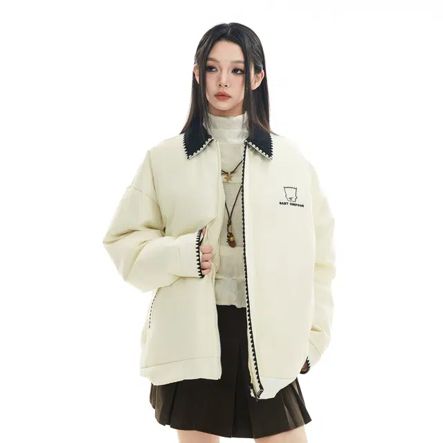 The Simpsons Ethnic Style Down Jacket