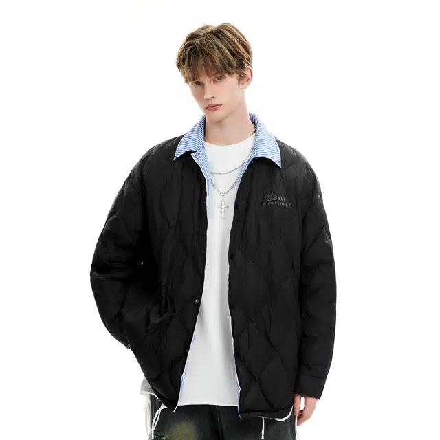 The Simpsons College Stripe Down Jacket