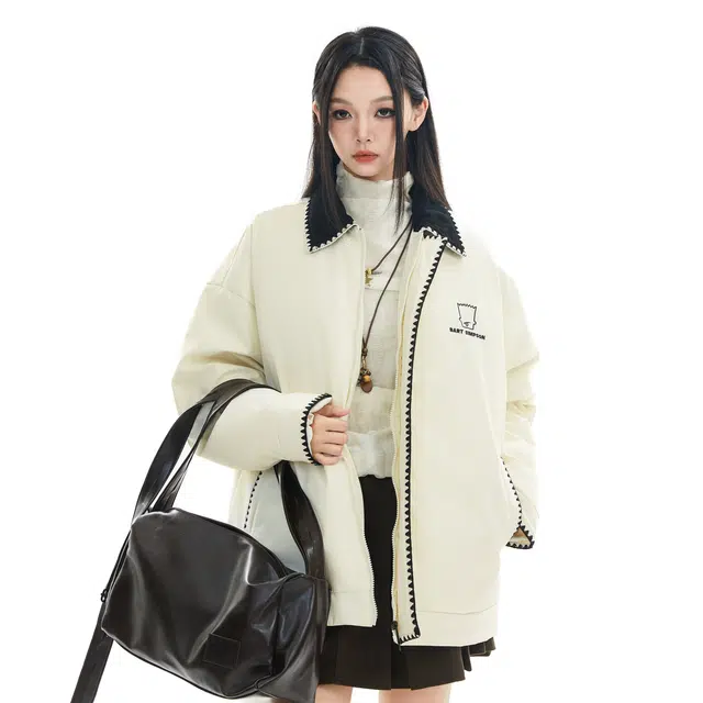 The Simpsons Ethnic Style Down Jacket