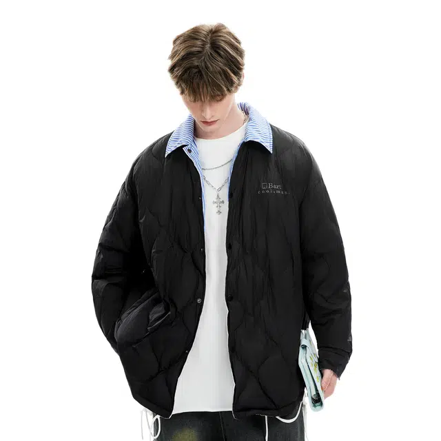 The Simpsons College Stripe Down Jacket