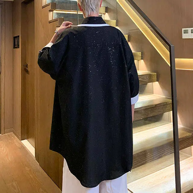 零氏 舒适潮流百搭短袖衬衫 男女同款