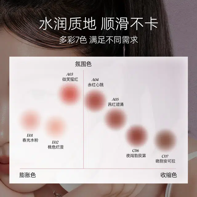 小奥汀 玩色多用棒 奶油滋润 易上色持久气色