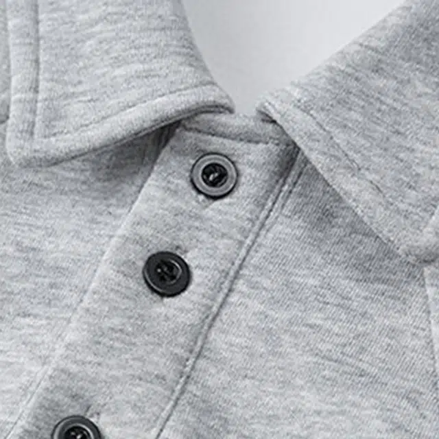 欧路得 复古解构拼接翻领长袖潮牌重磅大码宽松卫衣 男款