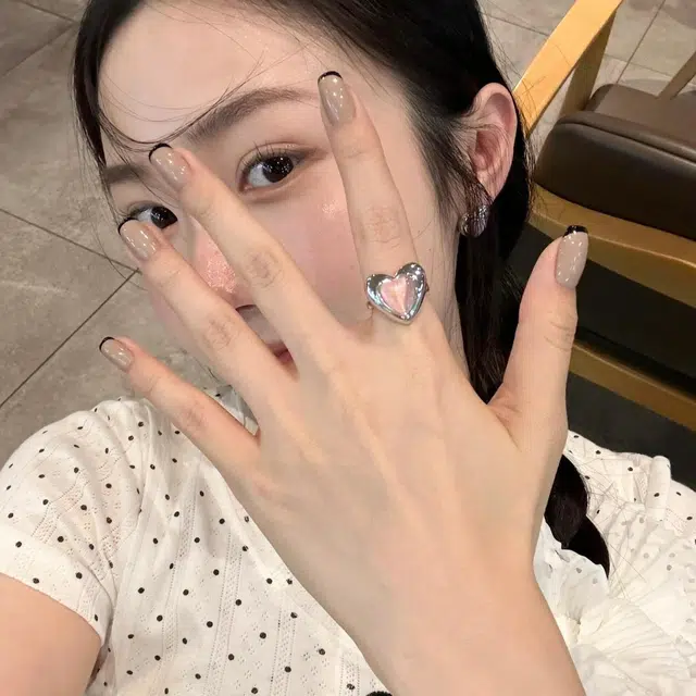 彩柚树 短款法式  穿戴甲 短方奶茶色晕染 可爱