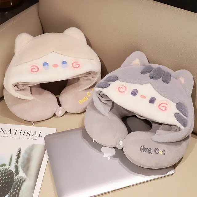 爱冰清 抱抱猫 玩偶 毛绒公仔