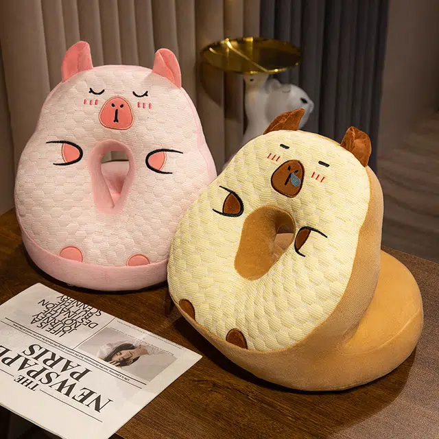 爱冰清 午睡枕 趴睡枕 护颈枕 玩偶周边