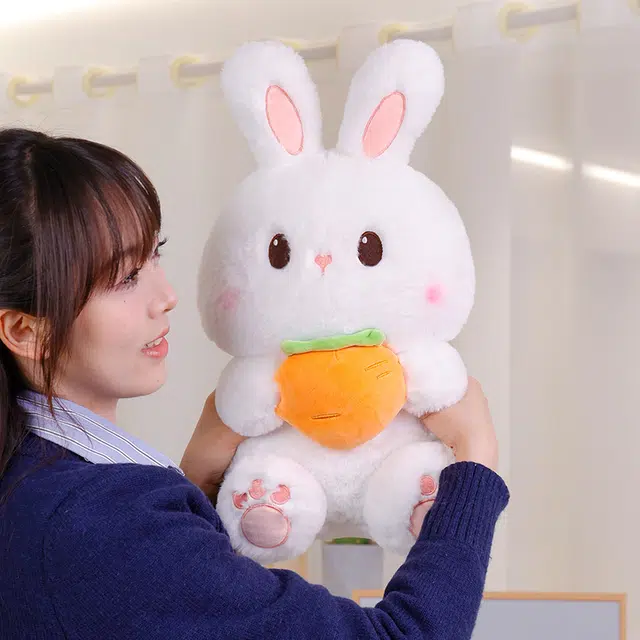 爱冰清 可爱水果兔布娃娃抱枕 少女心兔兔 玩偶 毛绒公仔