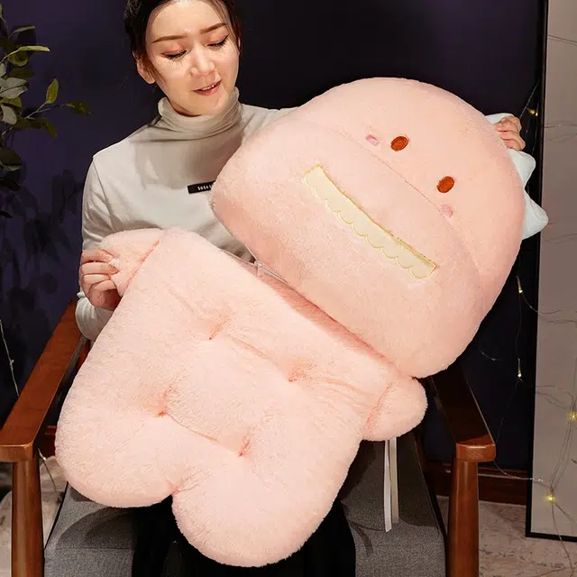 爱冰清 坐垫 靠背一体 玩偶周边