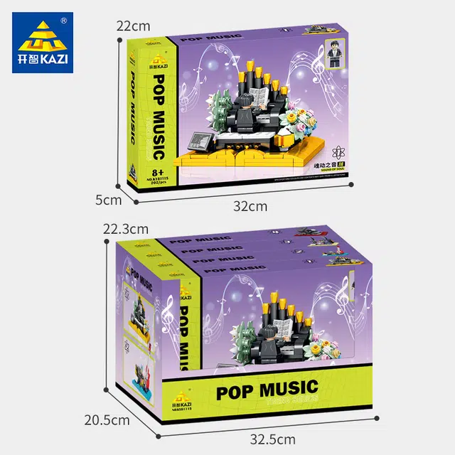 KAZI 222pcs 811151-4