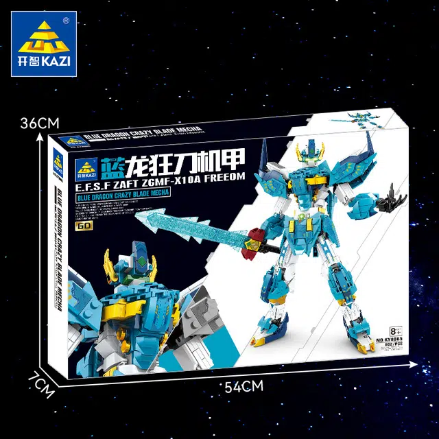 KAZI 802pcs KY8085