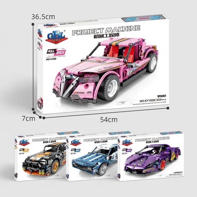 KAZI 505pcs KY1028