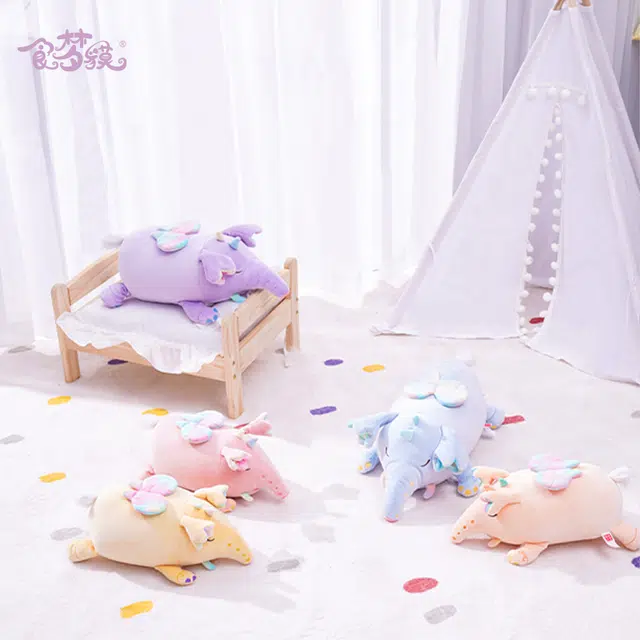 食梦貘 礼盒枕型系列 抱睡公仔 玩偶 毛绒公仔